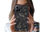Custodia Per Xiaomi Note 12 4G - Cosmo Pianeti Stelle Luna + Vetro