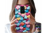 Custodia Per Xiaomi Note 9 - Cuori Colorati Personalizzabili