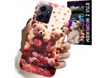 Custodia Per Xiaomi Note 12 4G - Orsacchiotti, Ti Amo, Cuori Molti Designs Case
