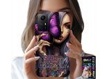 Custodia Per Xiaomi Note 12S 4G - Anti Social Butterfly Pink Butterfly + Vetro