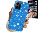 Custodia Per Xiaomi Note 12 4G - Bone Paws Dog Patrol Designs Per Bambini