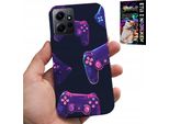 Custodia Per Xiaomi Note 12 4G - Custodia Per Giocatori, Modelli Di Gioco + Vetro
