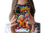 Custodia Per Xiaomi Note 12S 4G - Gingerbread, Candy Christmas Patterns + Vetro