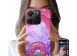 Custodia Per Xiaomi Note 14 4G - Ciambelle Dolci Con Glassa Sullo Sfondo + Vetro
