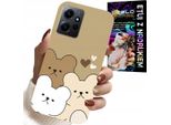 Custodia Per Xiaomi Note 12 4G - Orsacchiotto, Disegni Di Orsacchiotti Per I Bambini Più Piccoli