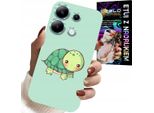 Custodia Per Xiaomi Note 13 Pro 4G - Modelli Di Tartaruga Per Bambini + Vetro