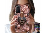 Custodia Per Xiaomi Note 12S 4G - Modelli Femminili Custodia A Cuore Con Lucchetto + Vetro