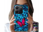 Custodia Per Xiaomi Note 14 4G - Farfalla Blu, Farfalla, Motivi Femminili