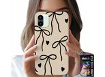 Custodia Per Xiaomi Redmi A1 - Cocards Nastro Beige Modelli Alla Moda