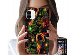 Custodia Per Xiaomi Redmi A2 - Bastoncino Di Zucchero, Vischio, Albero Di Natale + Foil