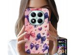 Custodia Per Xiaomi Note 14 Pro+ 5G - Design Con Nastro Colorato + Vetro
