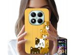Custodia Per Xiaomi Note 14 Pro+ 5G - Amore Gatto, Disegni Con Gatti, Custodia + Vetro