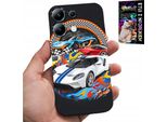 Custodia Per Xiaomi Note 14S - Auto Sportive, Custodia Da Corsa + Vetro
