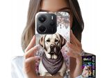 Custodia Per Xiaomi Note 14 4G - Modelli Di Cani Husky + Vetro