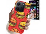 Custodia Per Xiaomi Note 14 4G - Cover Sweet Smiling Burgers
