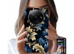 Custodia Per Xiaomi Redmi A3 - Elegante Custodia In Oro Con Motivi Alla Moda