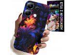 Custodia Per Xiaomi Note 14S - Modelli Colorati Astratti + Foil