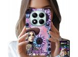 Cover Per Xiaomi Note 14 Pro 5G - Donna Con Girasoli, Design Femminile