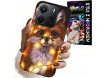 Custodia Per Xiaomi Note 14 4G - Custodia Animali Foresta Volpe + Vetro
