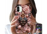 Custodia Per Xiaomi Redmi A2 - Modelli Femminili Custodia A Cuore Con Lucchetto + Lamina