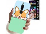 Custodia Per Xiaomi Redmi 8 - Cane Carino Con Motivi Fiabeschi