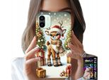 Custodia Per Xiaomi Redmi A2 - Renna, Motivi Natalizi + Foil