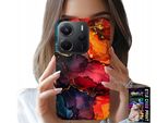 Custodia Per Xiaomi Note 14 4G - Motivi Di Pietra, Custodia + Vetro