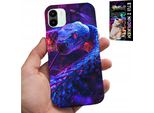 Custodia Per Xiaomi Redmi A1 - Serpente Cobra Serpente A Sonagli Custodia Rettile + Foil
