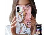 Custodia Per Xiaomi Redmi A1 - Marmo Rosa E Bianco, Motivi In Pietra