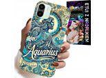 Custodia Per Xiaomi Redmi A1 - Segno Zodiacale, Acquario, Retro Astronomico