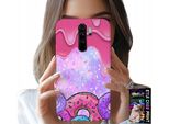 Custodia Per Xiaomi Redmi 9 - Ciambelle Dolci Con Glassa Sullo Sfondo + Vetro