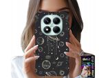 Custodia Per Xiaomi Note 14 Pro+ 5G - Cosmo Pianeti Stelle Luna + Vetro