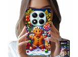 Custodia Per Xiaomi Note 14 Pro 5G - Gingerbread, Candy Christmas Patterns + Vetro