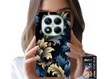 Custodia Per Xiaomi Note 14 Pro+ 5G - Elegante Custodia In Oro Con Motivi Alla Moda