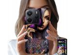 Custodia Per Xiaomi Note 14 4G - Anti Social Butterfly Pink Butterfly + Vetro