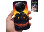 Custodia Per Xiaomi Redmi A3 - Monstertruck, Camion, Motivi + Vetro