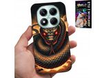 Custodia Per Xiaomi Note 14 Pro 5G - Serpente, Cobra Serpenti A Sonagli Custodia + Foil