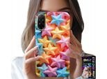 Custodia Per Xiaomi Poco X7 Pro 5G - Stelle Colorate Custodia A Stella + Pellicola Protettiva