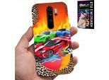 Custodia Per Xiaomi Redmi 9 - Per Bambini, Auto Da Corsa + Vetro