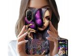 Custodia Per Xiaomi Redmi A5 - Anti Social Butterfly Pink Butterfly + Vetro