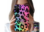 Custodia Per Xiaomi Poco M3 Pro 5G - Pantera Arcobaleno Colorato Retro In Vetro
