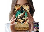 Custodia Per Xiaomi Note 8 Pro - Segno Zodiacale Scorpione + Foil