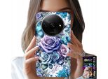 Custodia Per Xiaomi Redmi A3 - Custodia Floreale Con Motivi Floreali + Vetro