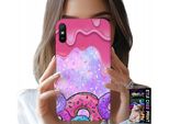 Custodia Per Xiaomi Redmi 9A - Ciambelle Dolci Con Glassa Sullo Sfondo + Vetro