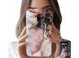 Custodia Per Xiaomi Redmi 8 - Design Elegante E Di Tendenza In Marmo + Vetro