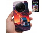 Custodia Per Xiaomi Redmi A3 - Custodia Tir Truck + Vetro Temperato