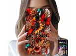 Custodia Per Xiaomi Redmi 8 - She Is Rare, Girasoli, Fiori, Farfalle