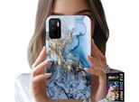 Custodia Per Xiaomi Poco M3 Pro 5G - Modelli Femminili In Marmo + Vetro