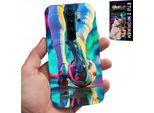Custodia Per Xiaomi Note 8 Pro - Giocatori Di Calcio + Vetro