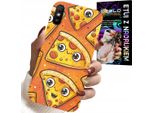 Custodia Per Xiaomi Redmi 9A - Custodia Per Pizza Dolce E Sorridente + Vetro
